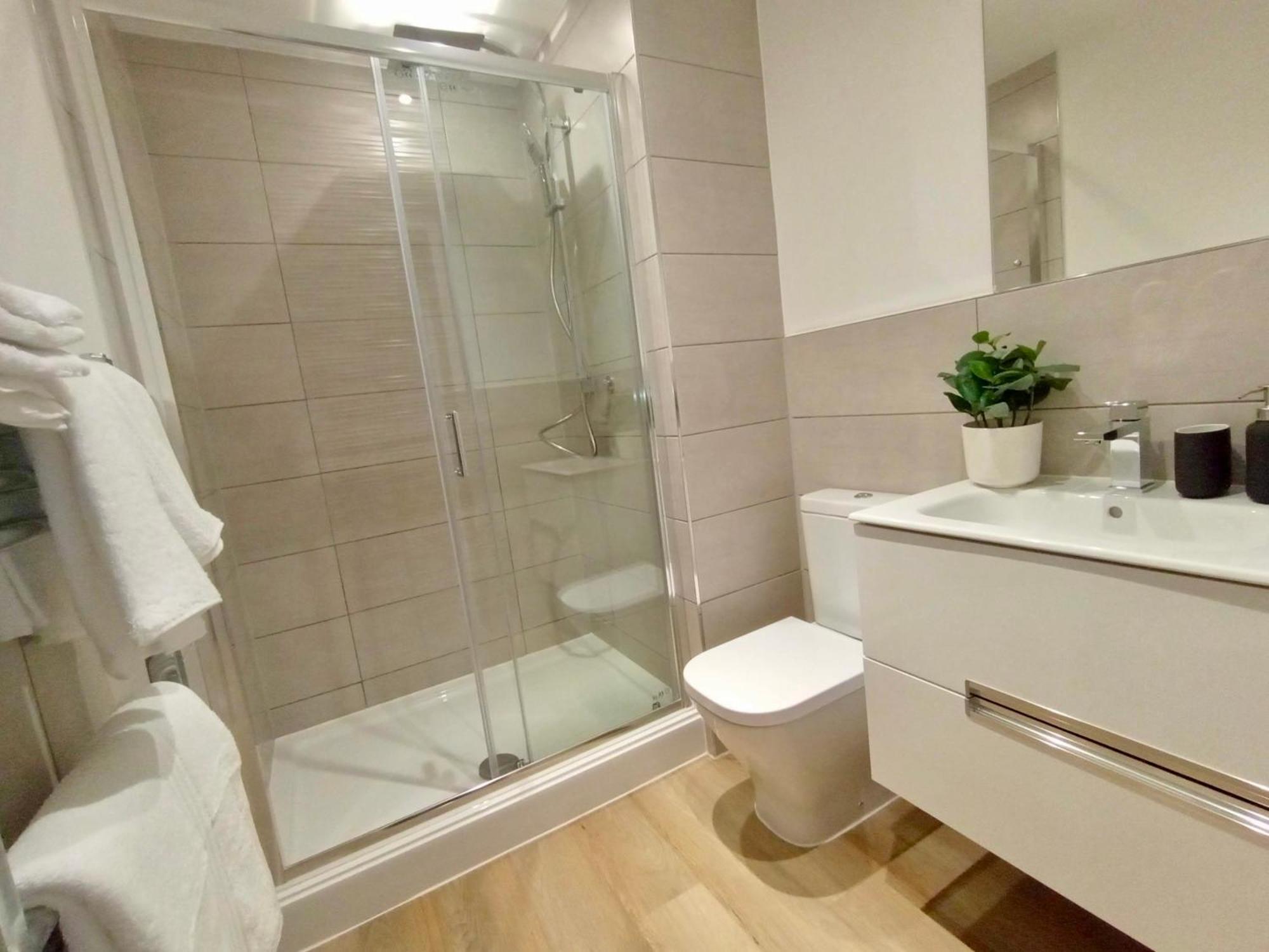 Apartmán Luxury 2 Bed 2 Bath Flat Near Old Trafford Manchester Exteriér fotografie